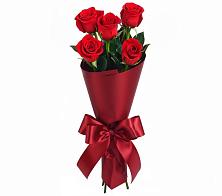 Букет 5 Красных роз Эдлесс Лав в Камское Устье