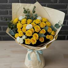 Букет цветов из:  Розы в Камское Устье