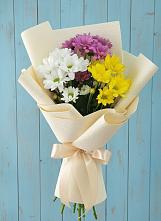 Букет цветов из:  Хризантемы в Камское Устье