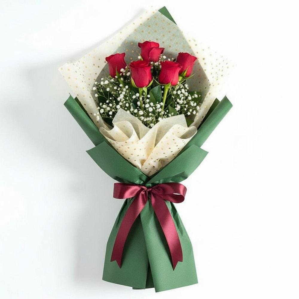 Букет цветов из: Розы в Камское Устье