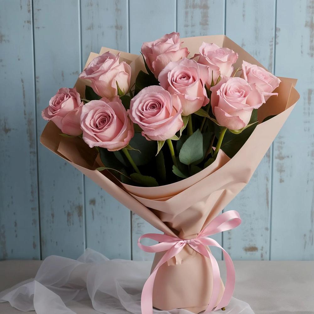 Букет цветов из: Розы в Камское Устье