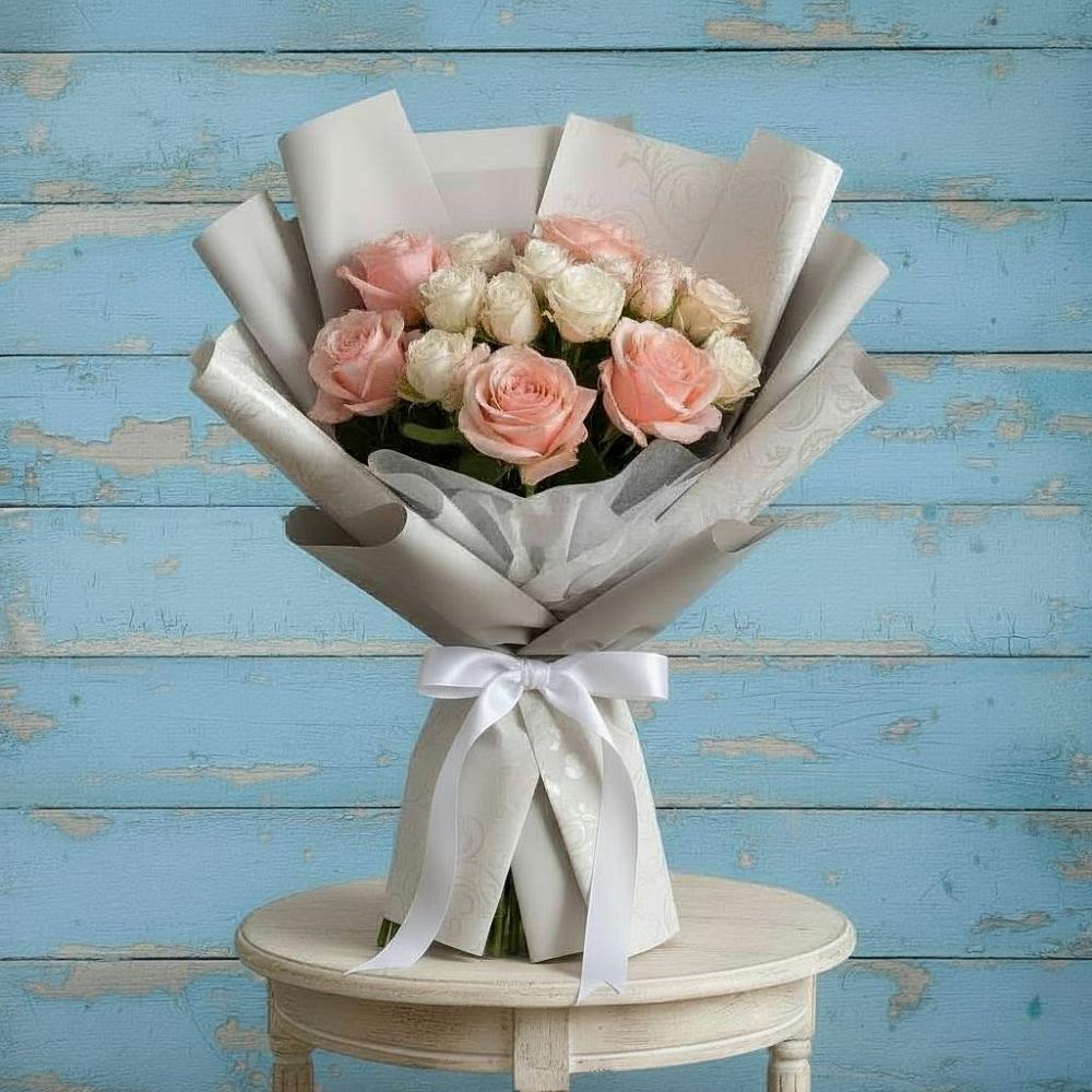 Букет цветов из: Розы в Камское Устье