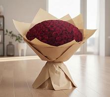 Букет 101 Красная роза в Камское Устье