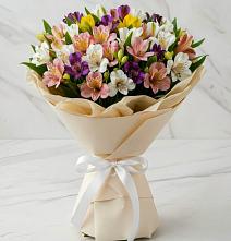 Букет цветов из:  Альстромерии в Камское Устье