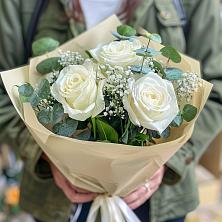 Букет Нежные грёзы в Камское Устье Букет цветов из: Розы в Камское Устье
