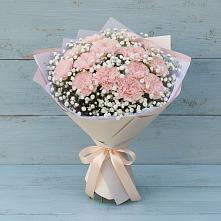 Букет цветов из:  Гвоздики в Камское Устье