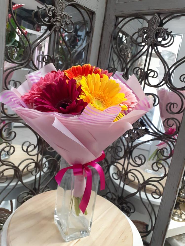 Букет цветов из: Герберы в Камское Устье