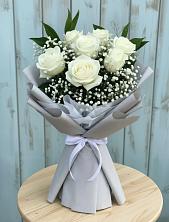 Букет цветов из:  Розы в Камское Устье