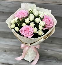 Букет цветов из:  Розы в Камское Устье