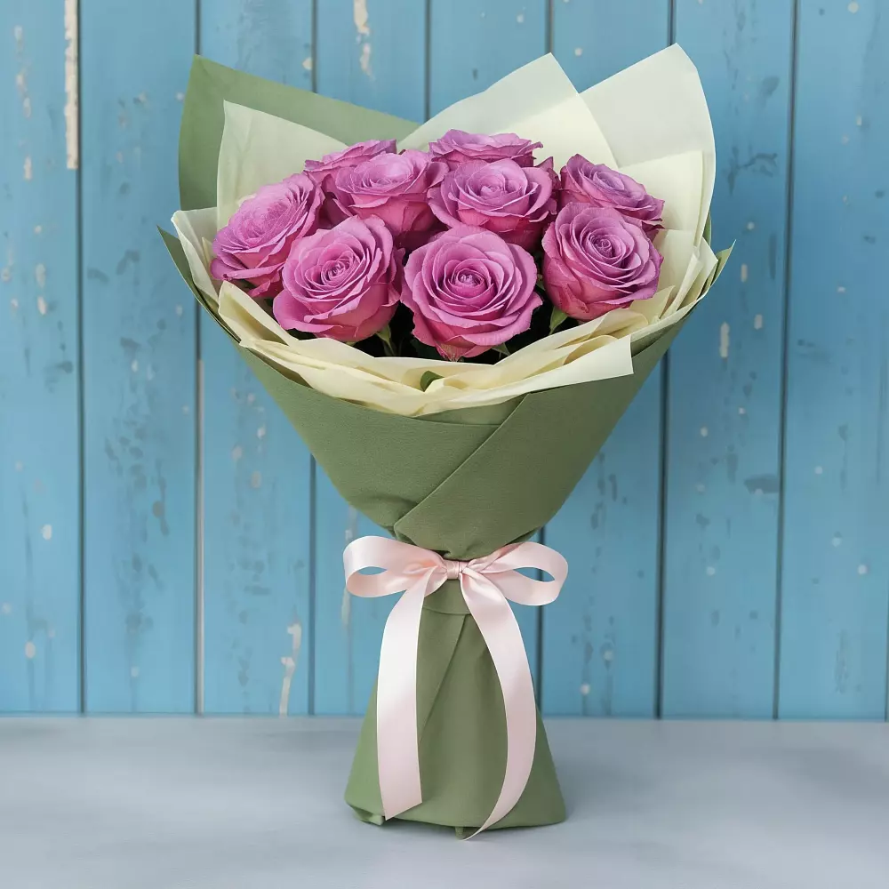 Букет Розы Фёрст Леди в Камское Устье