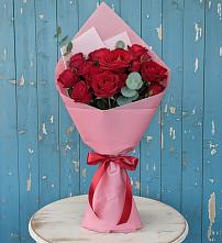 Букет цветов из:  Розы в Камское Устье