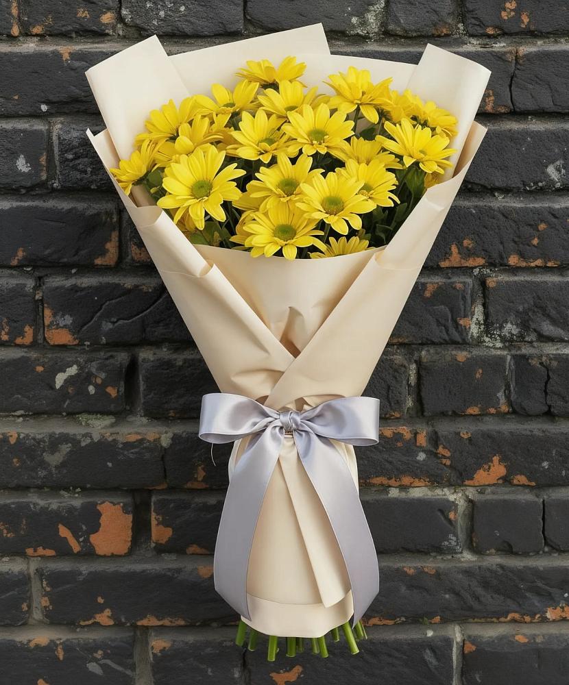 Букет цветов из: Хризантемы в Камское Устье