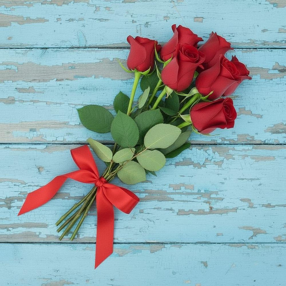 Букет Красные розы в Камское Устье