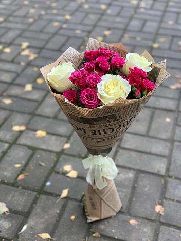 Букет цветов из: Розы в Камское Устье