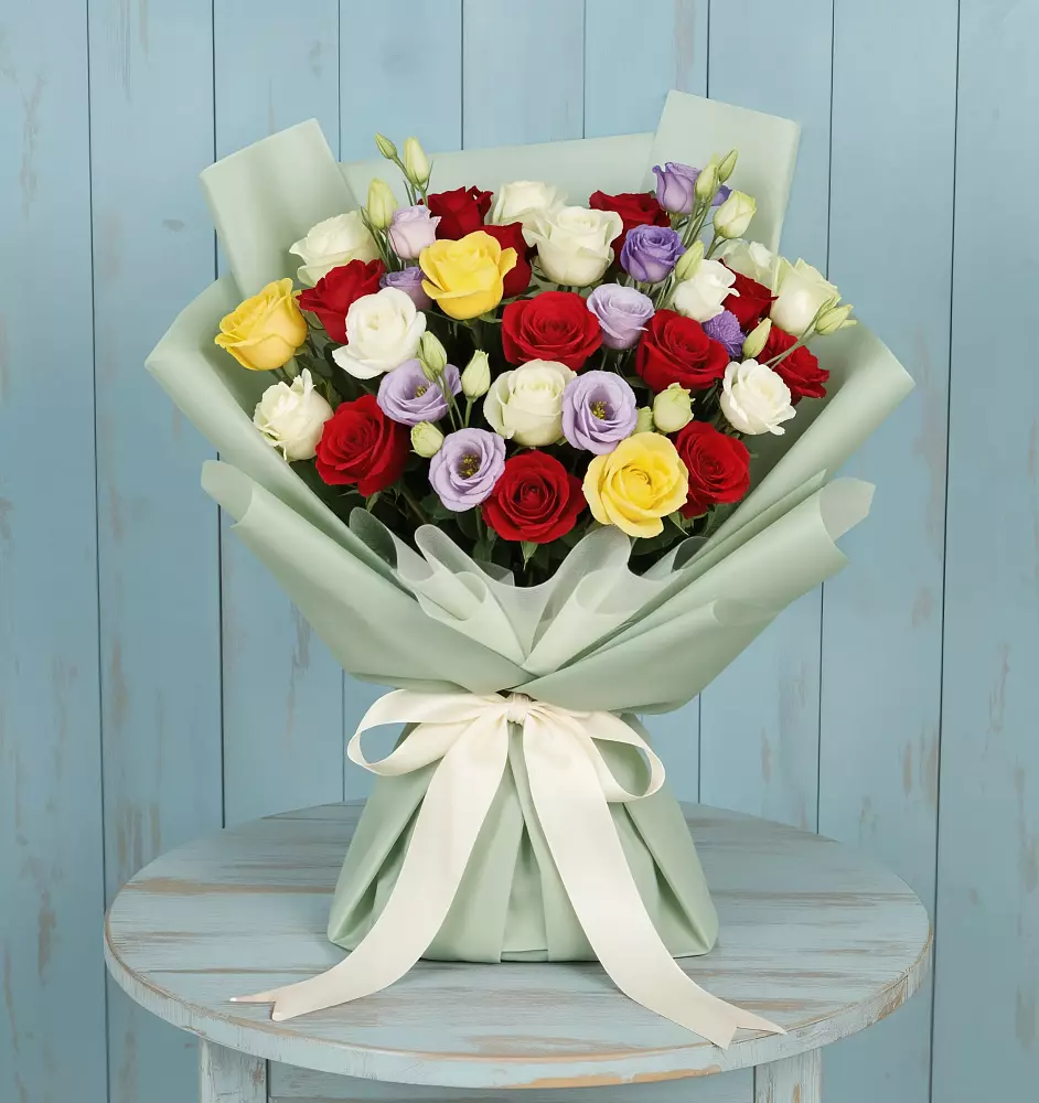 Букет цветов из: Розы в Камское Устье