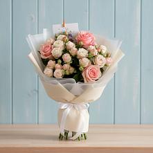 Букет цветов из:  Розы в Камское Устье