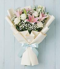 Букет цветов из:  Лилии в Камское Устье