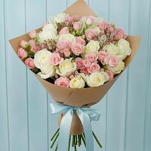Букет цветов из:  Розы в Камское Устье