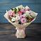 Букет цветов из: Хризантемы, Альстромерии и Розы в Камское Устье